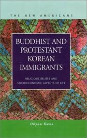 Front cover of Buddhist and Protestant Korean Immigrants by Okyun Kwon