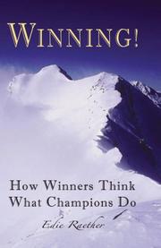 Front cover of Winning! How Winners Think--What Champions Do by Edie Raether