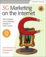 Cover of 3G marketing on the internet by Susan Sweeney
