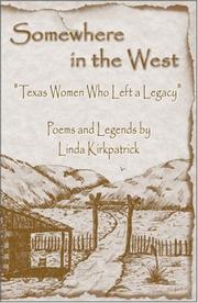 Cover of Somewhere in the West by Linda Kirkpatrick