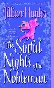 Front cover of The Sinful Nights of a Nobleman by Jillian Hunter