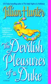 Front cover of The devilish pleasures of a Duke by Jillian Hunter
