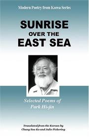 Front cover of Sunrise over the east sea by Hŭi-jin Pak