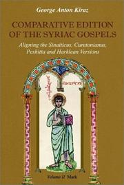 Front cover of Comparative Edition of the Syriac Gospels by George Anton Kiraz