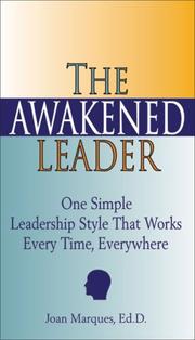Cover of The Awakened Leader by Joan Marques