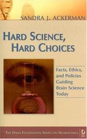 Cover of Hard Science, Hard Choices by Sandra J. Ackerman