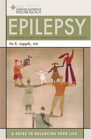 Cover of Epilepsy by Ilo E. Leppik