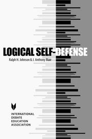 Cover of Logical self-defense by Johnson, Ralph H.
