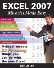 Cover of Excel 2007 miracles made easy by Bill Jelen