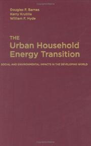 Front cover of Urban Household Energy Transition by Douglas F. Barnes