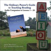 Front cover of Ordinary Parent's Guide to Teaching Reading by Jessie Wise