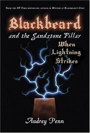 Front cover of Blackbeard and the sandstone pillar by Audrey Penn