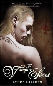 Cover of The Vampire Shrink by Lynda Hilburn