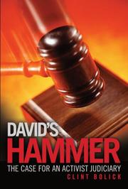 Cover of David's Hammer by Clint Bolick