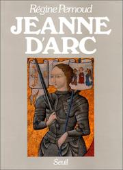 Cover of Jeanne d'Arc by Régine Pernoud