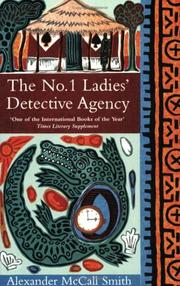 Front cover of The No. 1 Ladies' Detective Agency by Alexander McCall Smith