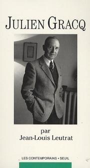 Front cover of Julien Gracq by Jean Louis Leutrat