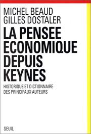 Front cover of La pensée économique depuis Keynes by Michel Beaud