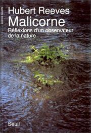 Cover of Malicorne by Hubert Reeves