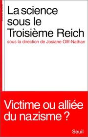 Front cover of La Science sous le Troisième Reich by Pierre Ayçoberry