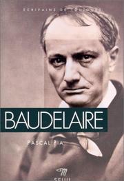 Cover of Baudelaire by Pascal Pia