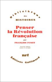 Front cover of Penser la Révolution française by François Furet