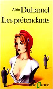 Cover of Les prétendants by Alain Duhamel