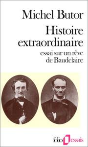 Front cover of Histoire extraordinaire by Michel Butor