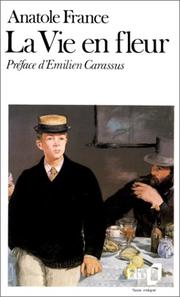 Cover of La vie en fleur by Anatole France