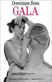 Cover of Gala by Dominique Bona