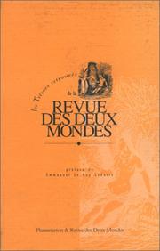 Front cover of Les trésors retrouvés de la Revue des deux mondes by Bruno de Cessole