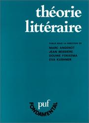 Cover of Théorie littéraire by Marc Angenot