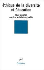 Front cover of Éthique de la diversité et éducation by Louis Porcher