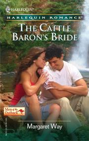 Front cover of The Cattle Baron's Bride by Margaret Way