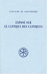 Front cover of Expositio super cantica canticorum by William of Saint-Thierry
