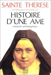 Cover of Histoire d'une âme by Saint Thérèse de Lisieux