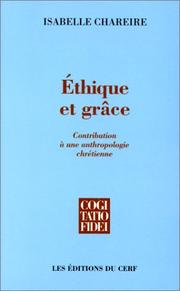Cover of Ethique et grâce by Isabelle Chareire