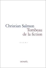 Front cover of Tombeau de la fiction by Christian Salmon