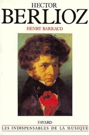 Cover of Hector Berlioz by Henry Barraud