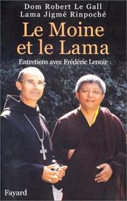 Cover of Le moine et le lama by Robert Le Gall
