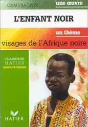 Cover of L'Enfant Noir by Camara Laye