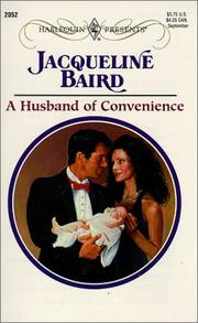 Cover of A Husband of Convenience by Jacqueline Baird