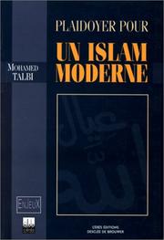 Cover of Plaidoyer pour un islam moderne by Mohamed Talbi