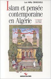 Front cover of Islam et pensée contemporaine en Algérie by Luc-Willy Deheuvels