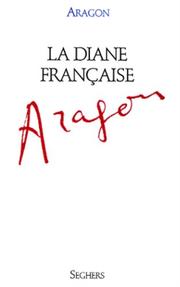 Front cover of La diane français by Louis Aragon