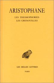 Cover of Aristophane by Aristophanes