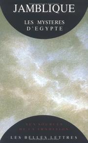 Cover of De mysteriis by Iamblichus