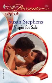 Front cover of Virgin for Sale by Susan Stephens