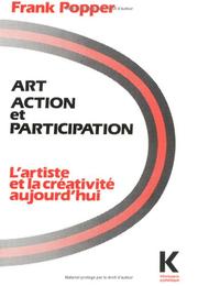 Cover of Art-action-participation by Frank Popper