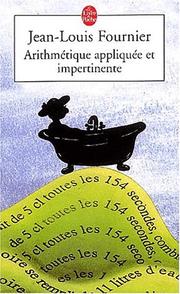 Front cover of Arithmétique appliquée et impertinente by Eugène de Mirecourt
